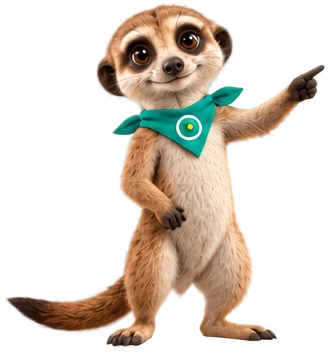 La mascotte OAZEE montre une offre dans une publication Instagram